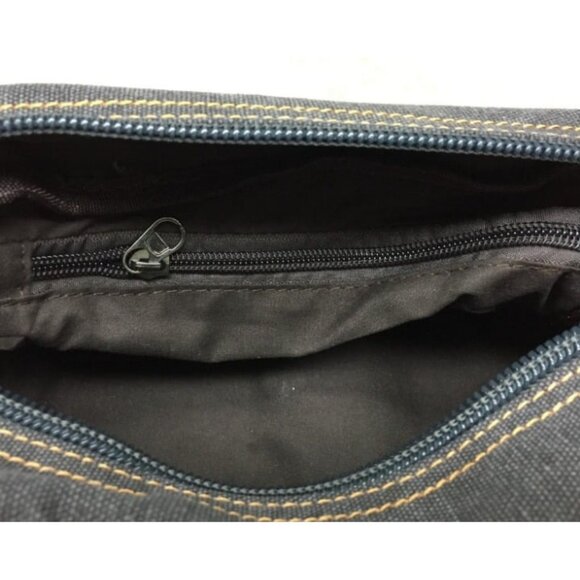 Travel Toiletry Bag for Men, Leather and Canvas Toiletry Bags, Dopp Kit - Picture 2 of 4